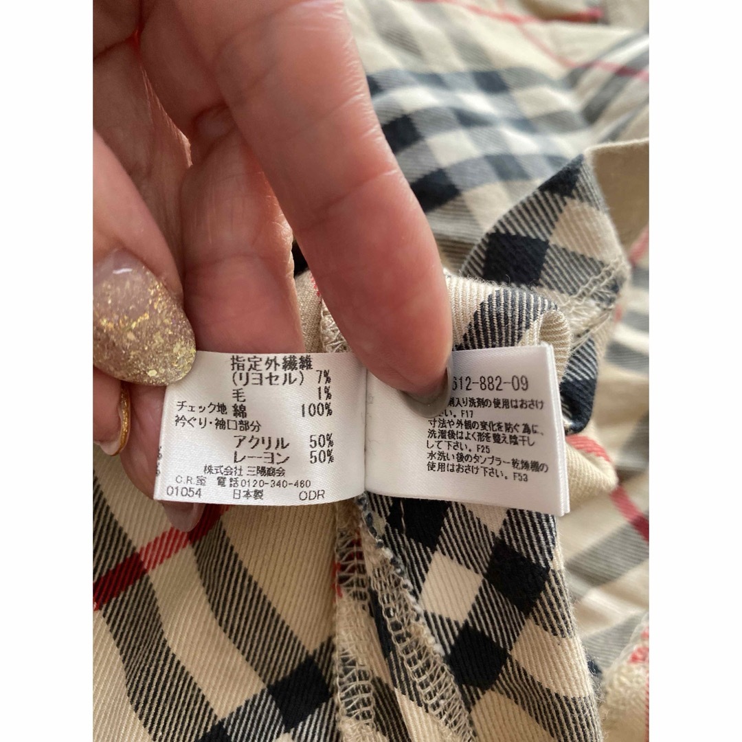BURBERRY - バーバリーロンドン キッズワンピース80センチの通販 by
