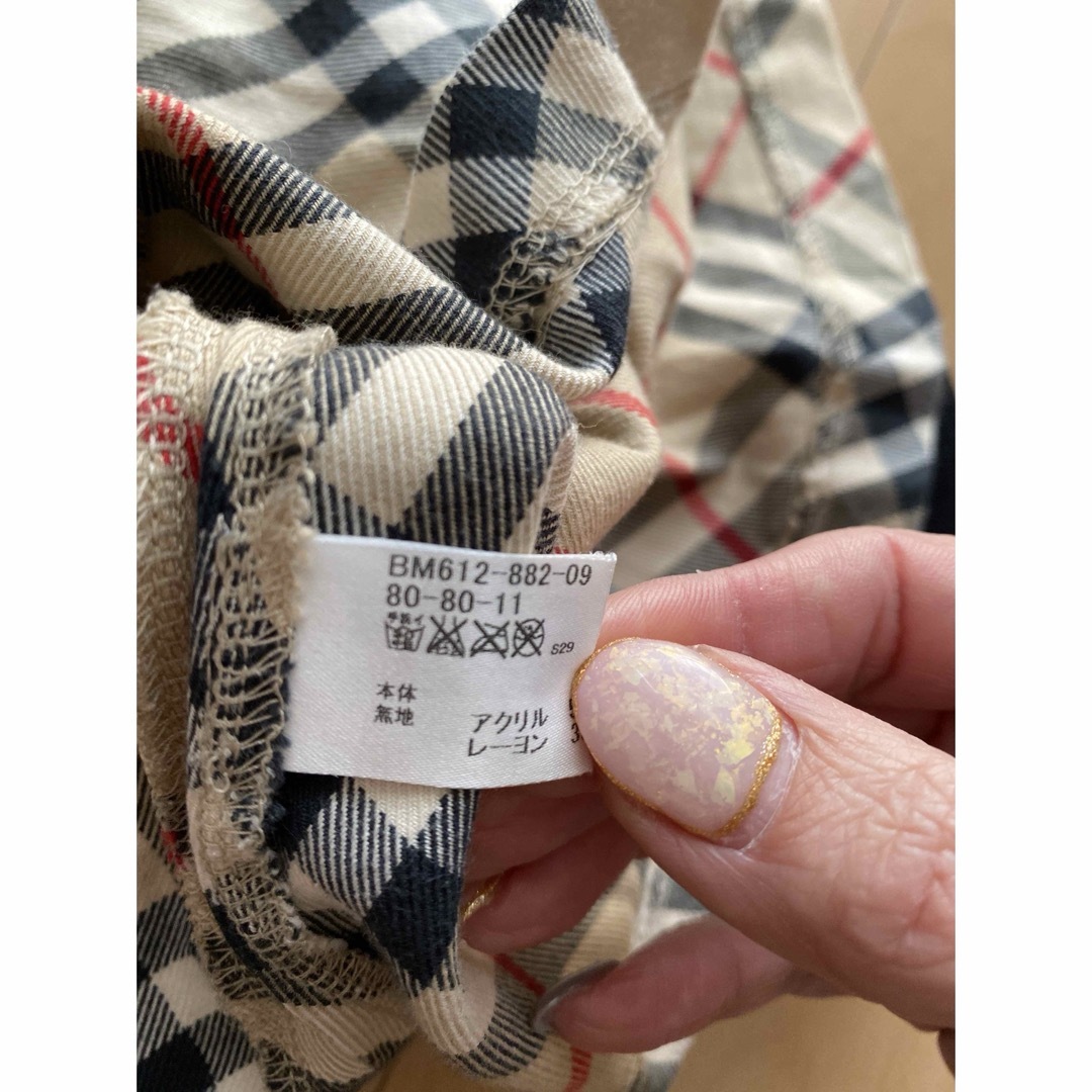 BURBERRY - バーバリーロンドン キッズワンピース80センチの通販 by