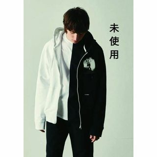 ラフシモンズ(RAF SIMONS)の未使用　ラフシモンズ×フレッドペリー　バイカラーフルジップパーカー(パーカー)