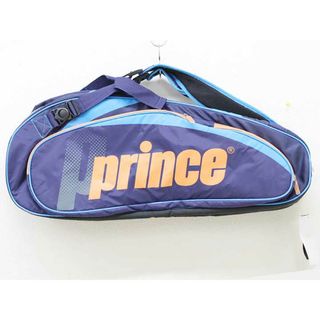 プリンス(Prince)の【新入荷!】新品 未使用品〔プリンス/prince〕ラケットバッグ/テニスバッグ 紺×黒 6本入【ネット限定】子供 キッズ kids ジュニア 男の子 bagetc  323042(ラケット)