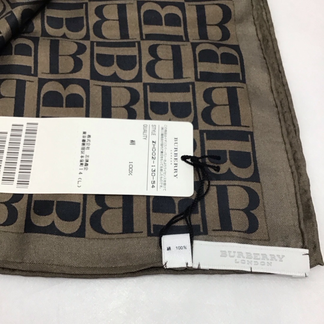 BURBERRY(バーバリー)のBURBERRY三陽商会製タグ付きバーバリースカーフKB2414 レディースのファッション小物(バンダナ/スカーフ)の商品写真