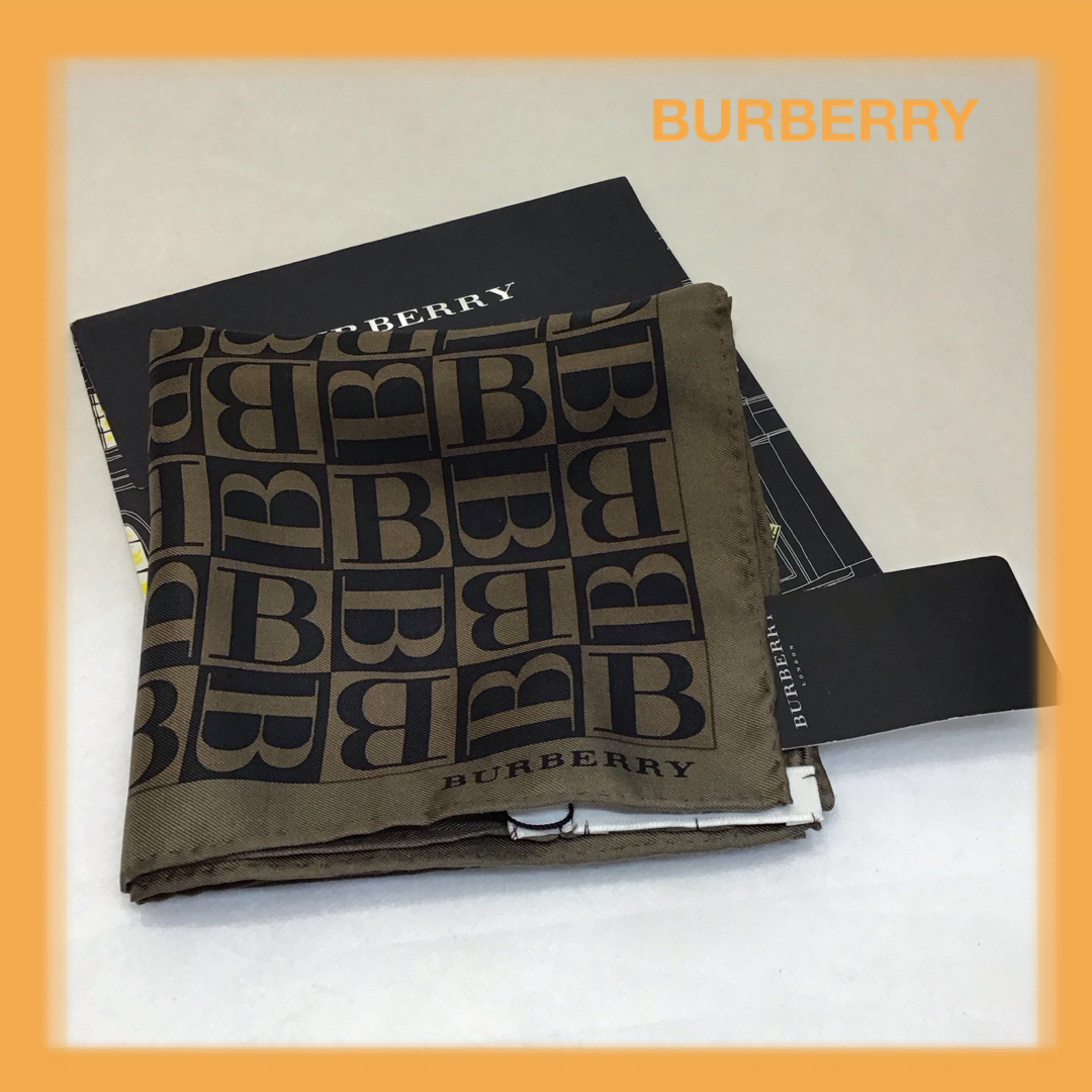 BURBERRY(バーバリー)のBURBERRY三陽商会製タグ付きバーバリースカーフKB2414 レディースのファッション小物(バンダナ/スカーフ)の商品写真