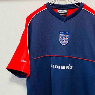 アンブロ(UMBRO)の00年代　アンブロ　イングランド代表　ユニフォーム(Tシャツ/カットソー(半袖/袖なし))