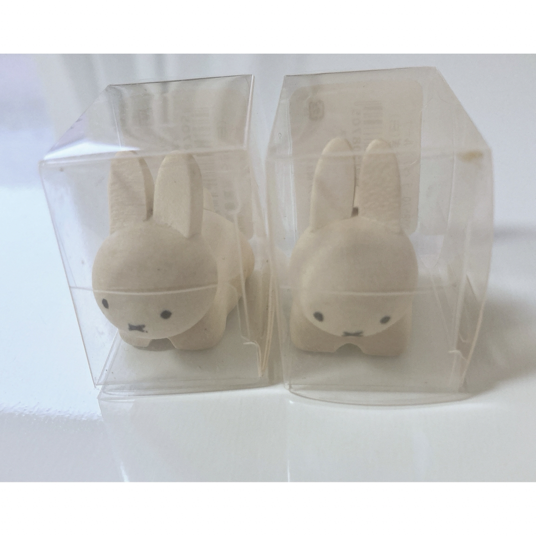 miffy(ミッフィー)のミッフィー miffy 木製 箸置き 2個 セット インテリア/住まい/日用品のキッチン/食器(食器)の商品写真