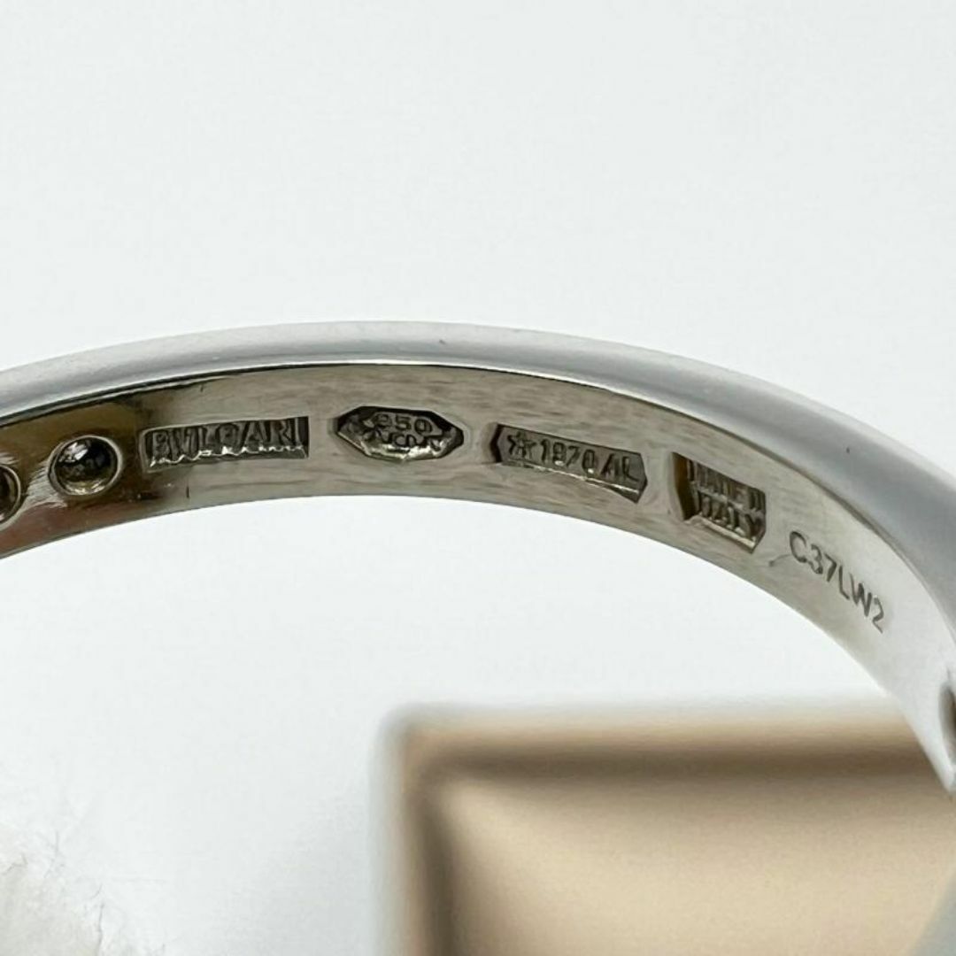 BVLGARI(ブルガリ)のBVLGARI フルエタニティリング ダイヤ pt950 プラチナ レディースのアクセサリー(リング(指輪))の商品写真