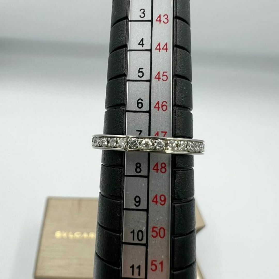 BVLGARI(ブルガリ)のBVLGARI フルエタニティリング ダイヤ pt950 プラチナ レディースのアクセサリー(リング(指輪))の商品写真