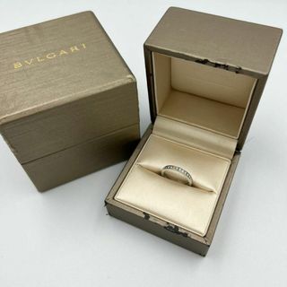 ブルガリ(BVLGARI)のBVLGARI フルエタニティリング ダイヤ pt950 プラチナ(リング(指輪))