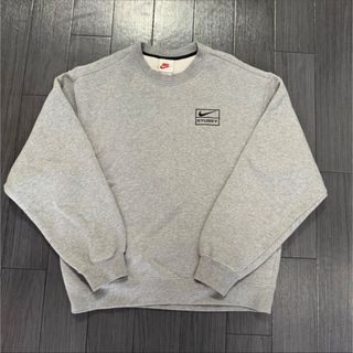 ナイキ(NIKE)のNIKE×STUSSY ステューシー x ナイキ フリース クルー "グレー"(スウェット)