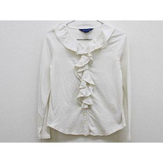 ラルフローレン(Ralph Lauren)の【春物 新入荷!】▼ラルフローレン/Ralph Lauren▼140cm 長袖Tシャツ/長袖カットソー/ロンT アイボリー 【中古】 子供服 キッズ ジュニア 女の子 春 tops 623042(Tシャツ/カットソー)