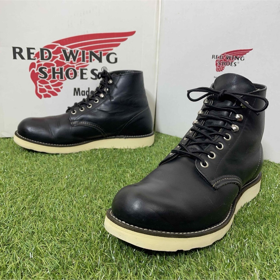 REDWING(レッドウィング)の【安心品質0297】廃盤レッドウイン7.5D8165REDWING送料無料 メンズの靴/シューズ(ブーツ)の商品写真