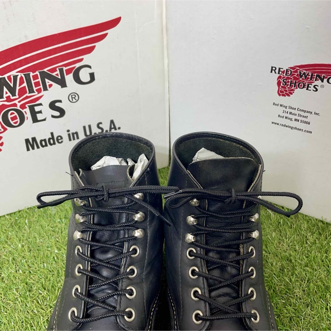 REDWING(レッドウィング)の【安心品質0297】廃盤レッドウイン7.5D8165REDWING送料無料 メンズの靴/シューズ(ブーツ)の商品写真