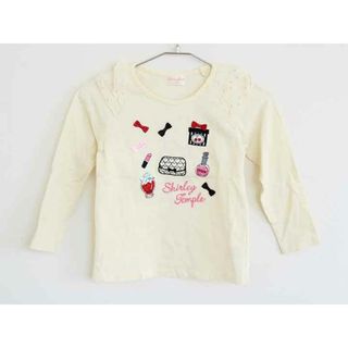 シャーリーテンプル(Shirley Temple)の【春物 新入荷!】†シャーリーテンプル/Shirley Temple†110cm 長袖Tシャツ/長袖カットソー/ロンT クリーム色【中古】子供服 キッズ kids 女の子 春秋冬 tops 223042(Tシャツ/カットソー)