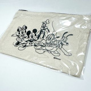 ディズニー(Disney)のディズニーストア 非売品 ポーチ ミッキーフレンズ ディズニー シンプル(キャラクターグッズ)