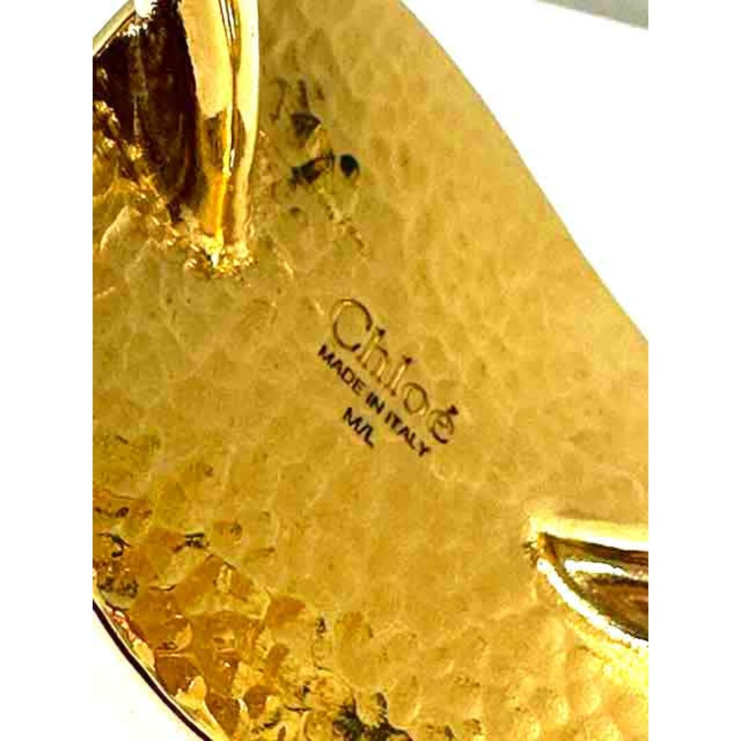 Chloe(クロエ)の【中古】Chloe クロエ　バングル レディース　ゴールド　アクセサリー レディースのアクセサリー(ブレスレット/バングル)の商品写真