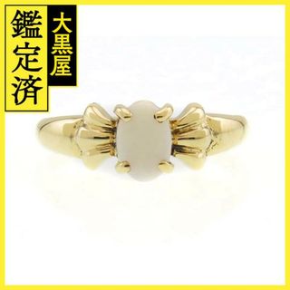 JEWELRY　ジュエリー　リング　指輪　K18　オパール　6号【207】(リング(指輪))