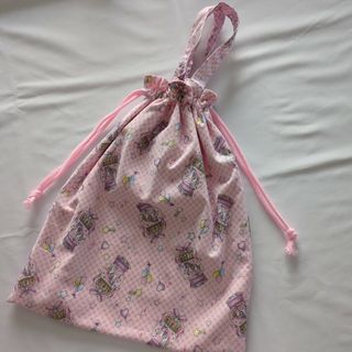 お着替え袋(持ち手付き)　体操着袋　ハンドメイド　ドリームライトファンタジー(外出用品)