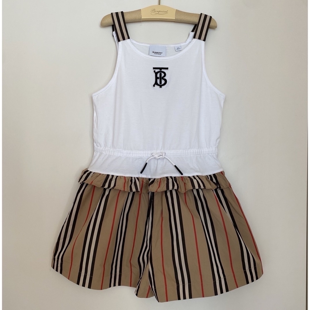 BURBERRY(バーバリー)のバーバリーキッズ☆オールインワン☆size10 キッズ/ベビー/マタニティのキッズ服女の子用(90cm~)(パンツ/スパッツ)の商品写真