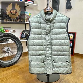 ベルスタッフ(BELSTAFF)の☆BELSTAFF ベルスタッフ ダウンベスト アイスグレー/54（XXL相当）(ダウンジャケット)