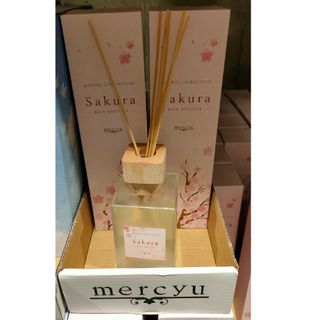 メルシーユー(mercyu)のMERCYU リードディフューザー 500ml サクラ(アロマディフューザー)