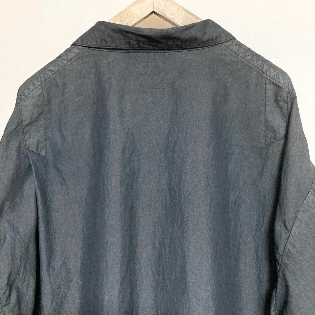 サイズ4！PorterClassic ポプリンミルシャツジャケット