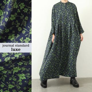 ジャーナルスタンダード(JOURNAL STANDARD)のjournal standard luxe フラワーデシン ampleプルワンピ(ロングワンピース/マキシワンピース)