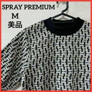 【希少】SPRAY PREMIUM 半袖ニット カットソー スウェット レトロ(カットソー(半袖/袖なし))