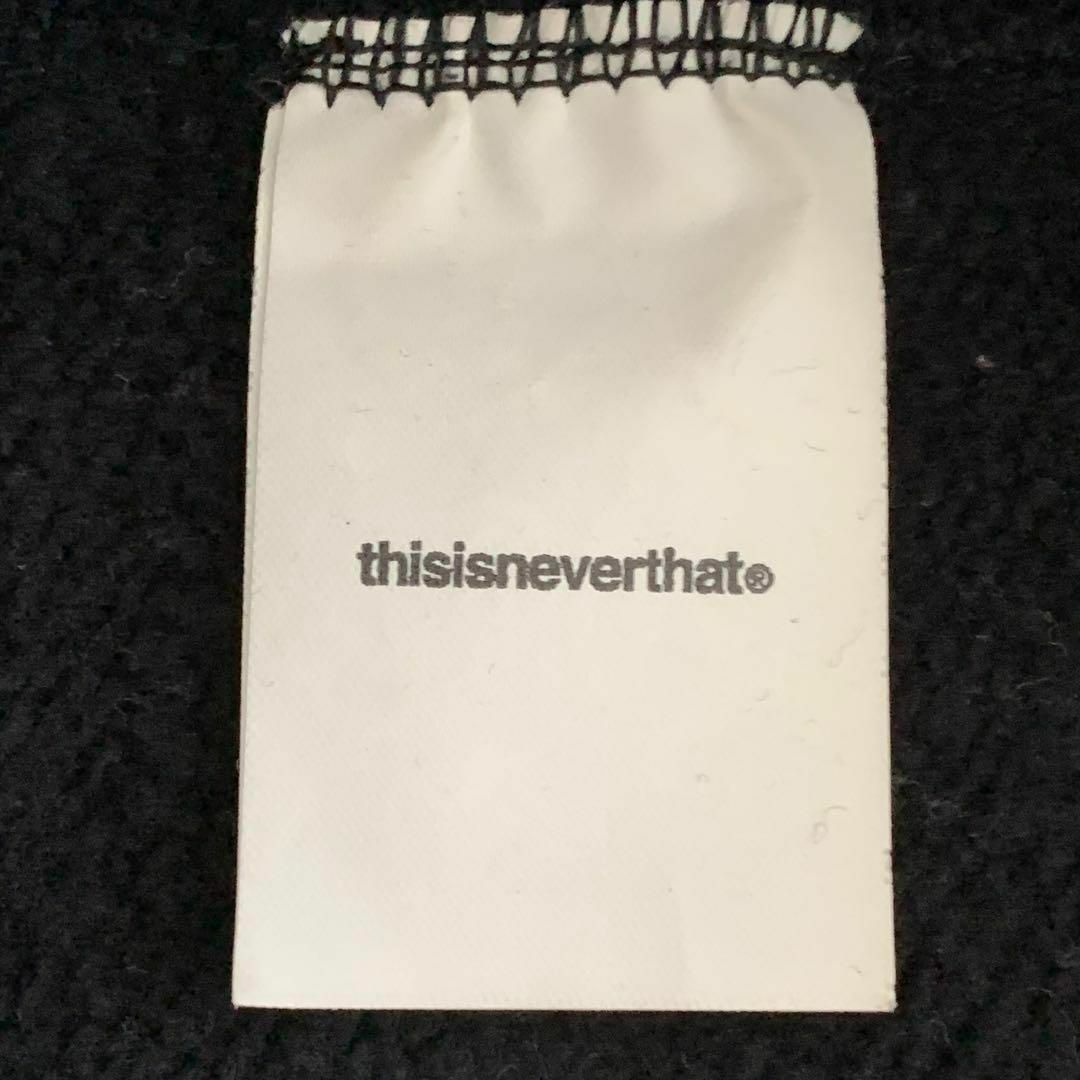 thisisneverthat(ディスイズネバーザット)のthisisneverthat ネバザ パーカー フーディー S ブラック メンズのトップス(パーカー)の商品写真