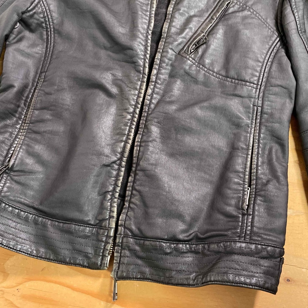 BELSTAFF(ベルスタッフ)の訳あり☆ベルスタッフ コーティング デニムジャケット ブラック/48（L相当） メンズのジャケット/アウター(Gジャン/デニムジャケット)の商品写真