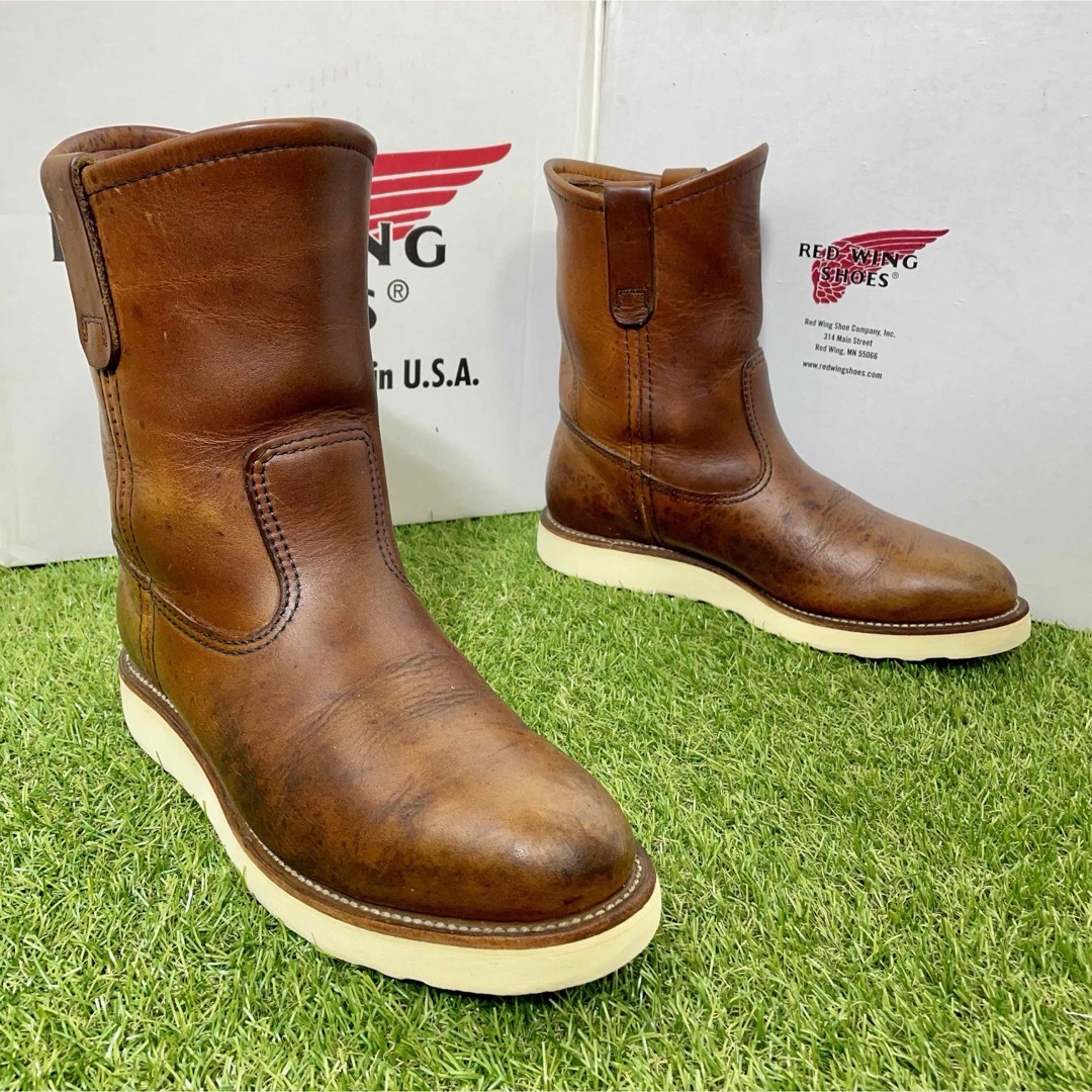 REDWING(レッドウィング)の【安心品質0299】廃盤レッドウイング866ブーツ送料無料25-26ペコス メンズの靴/シューズ(ブーツ)の商品写真