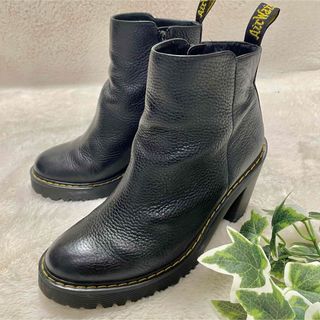 ドクターマーチン(Dr.Martens)のドクターマーチン MAGDALENA シボ革 厚底 ショートブーツ(ブーツ)