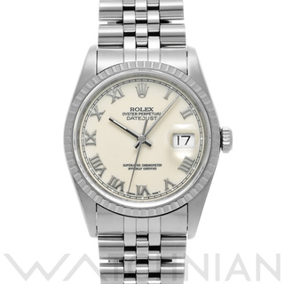 ロレックス(ROLEX)の中古 ロレックス ROLEX 16220 X番(1991年頃製造) アイボリー メンズ 腕時計(腕時計(アナログ))