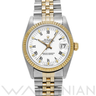 ロレックス(ROLEX)の中古 ロレックス ROLEX 68273 L番(1988年頃製造) ホワイト ユニセックス 腕時計(腕時計)