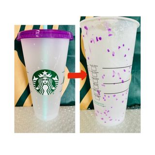 スターバックス(Starbucks)のスタバ　カラーチェンジング　リユーサブルカップ(タンブラー)