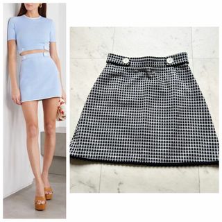 ミュウミュウ ミニスカートの通販 500点以上 | miumiuのレディースを ミュウミュウ ミニスカートの通販 500点以上 | miumiuのレディースを
