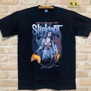 スリップノット  Tシャツ　XL サイズ　SLIPKNOT  管B02(Tシャツ/カットソー(半袖/袖なし))