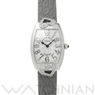 フランクミュラー(FRANCK MULLER)の中古 フランクミュラー FRANCK MULLER 1762QZRELCOD OG シルバー レディース 腕時計(腕時計)