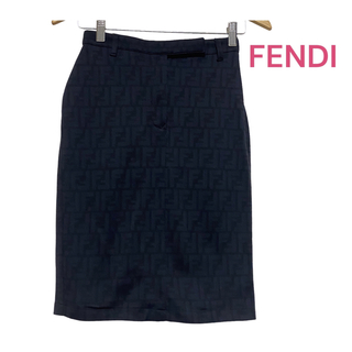 FENDI - ●【美品】FENDI フェンディ/スカート/ズッカ柄/ナイロン●