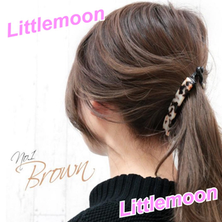 Littlemoon - 【新品未使用】リトルムーン★バナナクリップ★Chica★リボンクリップ【セット】