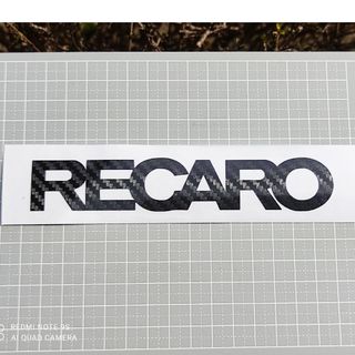 レカロ(RECARO)の#★新品　RECARO/レカロシート　カーボン柄カッティングステッカー/デカール(車外アクセサリ)