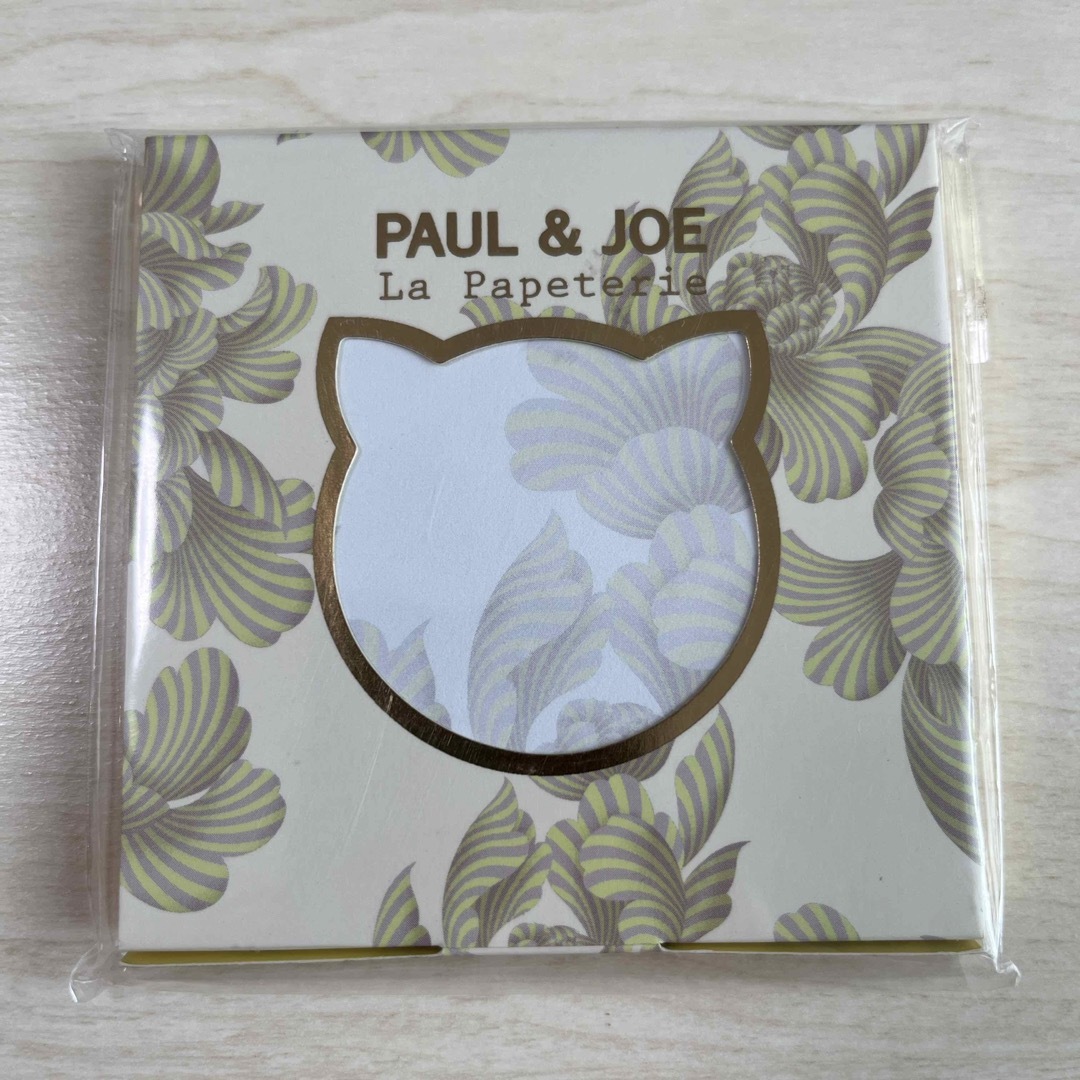 PAUL & JOE(ポールアンドジョー)のPAUL &JOE ポール&ジョー　付箋 インテリア/住まい/日用品の文房具(ノート/メモ帳/ふせん)の商品写真