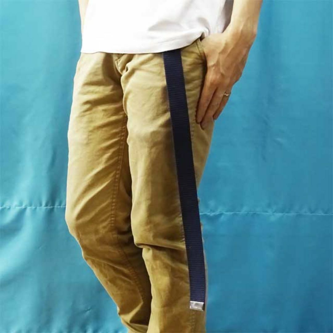 日本製　ガチャベルト　紺　150cm　GIベルト　ベルト　超ロング　ＬＬ メンズのファッション小物(ベルト)の商品写真
