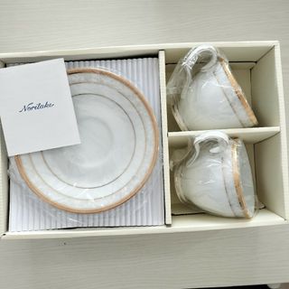 Noritake - 【未使用】Noritake　コーヒーティー椀皿ペアセット