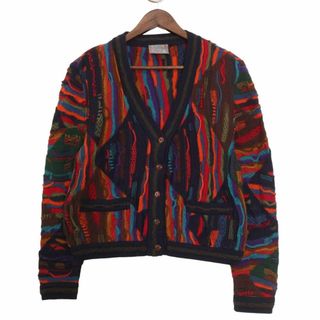 クージー(COOGI)のCOOGI クージー 立体 編み込み 3Dニット カーディガン / M (カーディガン)