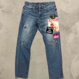 ヒステリックグラマー(HYSTERIC GLAMOUR)のHYSTERIC GLAMOUR COVER GIRL Denim デニム　32(デニム/ジーンズ)