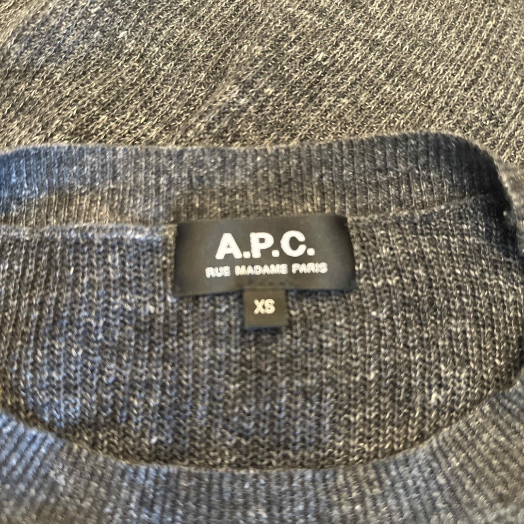 A.P.C(アーペーセー)の【美品】A.P.C アーペーセー サマーニット メンズのトップス(Tシャツ/カットソー(半袖/袖なし))の商品写真