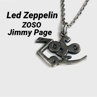 レッド-ツェッペリンZOSO ネックレス /JIMMY PAGE. LED 