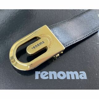 レノマ(RENOMA)のレノマ　renoma　バックル 05　ゴールド　サンプル見本　未使用　1点もの(ベルト)