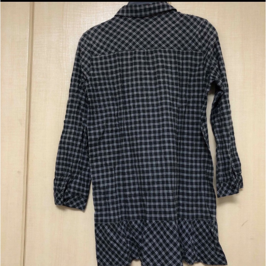 長袖 ロングシャツ レディースのトップス(シャツ/ブラウス(長袖/七分))の商品写真