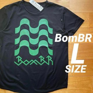 アスレタ(ATHLETA)の新品BomBRボンビーアールボンロゴ半袖Tシャツbg Lサイズアスレタ02(ウェア)