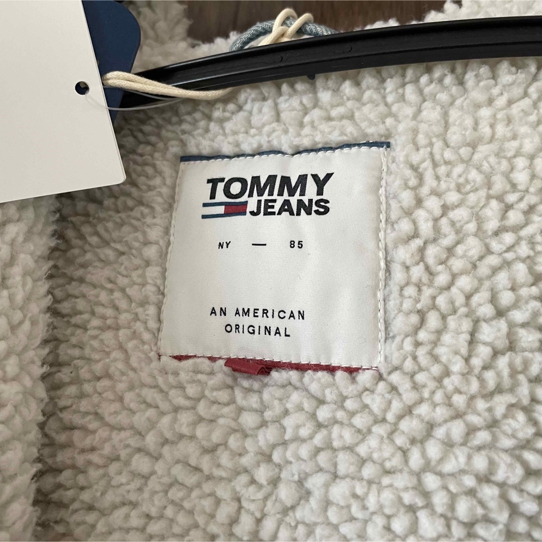 TOMMY JEANS(トミージーンズ)のトミー ジーンズ TOMMY JEANS XS デニム ジャケット ボア レディースのジャケット/アウター(Gジャン/デニムジャケット)の商品写真